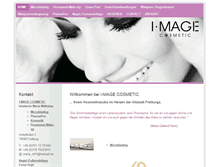 Tablet Screenshot of imagecosmetic.de
